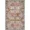 Laddha Home Designs 5.25' x 7.75' Pink and Brown Mosaic Rectangular Outdoor Area Throw Rug